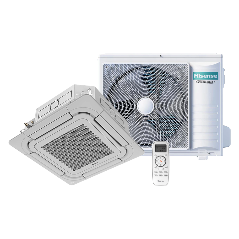 Ar Condicionado Cassete Hisense Inverter Wi-Fi 36000 Btus Frio 220v R-32